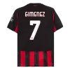 GIMENEZ #7 AC Milan Jersey 2025/26 Home - ijersey