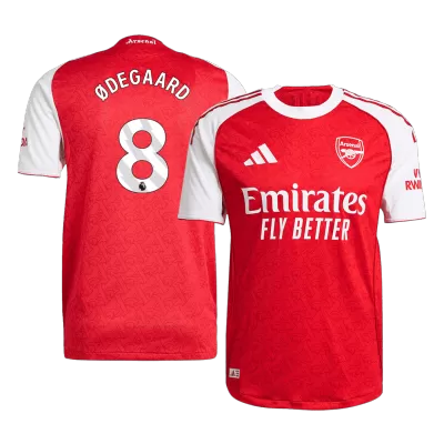 ØDEGAARD #8 Arsenal Jersey 2025/26 Authentic Home - ijersey