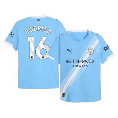 RODRIGO #16 Manchester City Jersey 2025/26 Authentic Home - ijersey