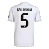 BELLINGHAM #5 Real Madrid Jersey 2025/26 Authentic Home - ijersey