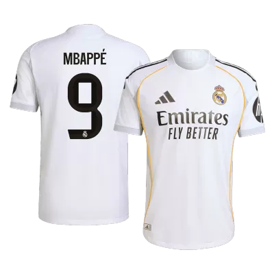 MBAPPÉ #9 Real Madrid Jersey 2025/26 Authentic Home - ijersey