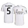 BELLINGHAM #5 Real Madrid Jersey 2025/26 Authentic Home - ijersey