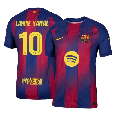 LAMINE YAMAL #10 Barcelona Jersey 2025/26 Authentic Home - UCL - ijersey
