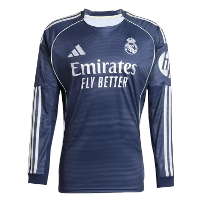 Real Madrid Away Jersey 2025/26 - Long Sleeve - ijersey