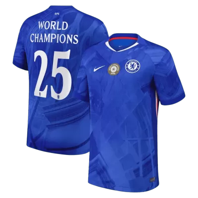 WORLD CHAMPIONS #25 Chelsea Jersey 2025/26 Home - with chest badge - ijersey