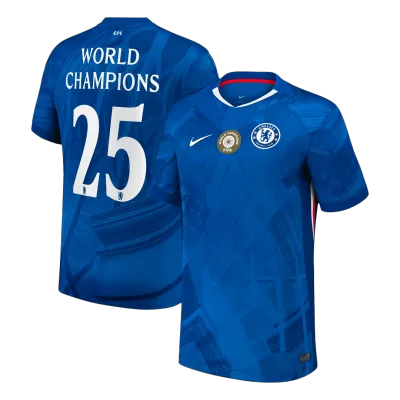 WORLD CHAMPIONS #25 Chelsea Jersey 2025/26 Home - with chest badge - ijersey