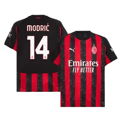 MODRIĆ #14 AC Milan Jersey 2025/26 Home - ijersey