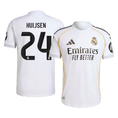 HUIJSEN #24 Real Madrid Jersey 2025/26 Authentic Home - ijersey