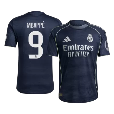 MBAPPÉ #9 Real Madrid Jersey 2025/26 Authentic Away - ijersey