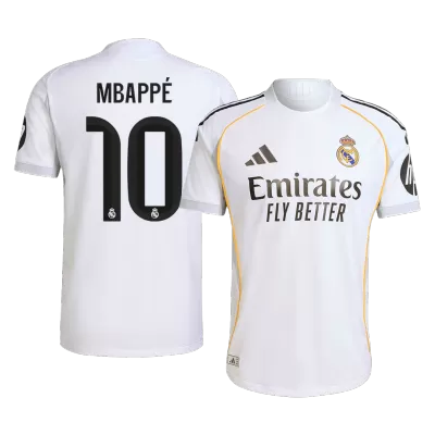 MBAPPÉ #10 Real Madrid Jersey 2025/26 Authentic Home - ijersey