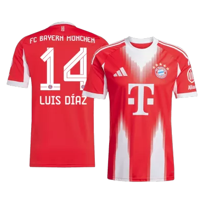 LUIS DÍAZ #14 Bayern Munich Jersey 2025/26 Home - ijersey