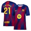 F.DE JONG #21 Barcelona Jersey 2025/26 Home - ijersey