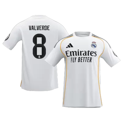 VALVERDE #8 Real Madrid Jersey 2025/26 Home - ijersey
