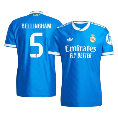 BELLINGHAM #5 Real Madrid Jersey 2025/26 Authentic Third - ijersey