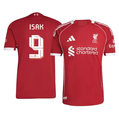 ISAK #9 Liverpool Jersey 2025/26 Authentic Home - ijersey