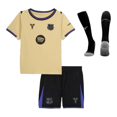 Youth Barcelona Jersey Whole Kit 2025/26 Away - ijersey