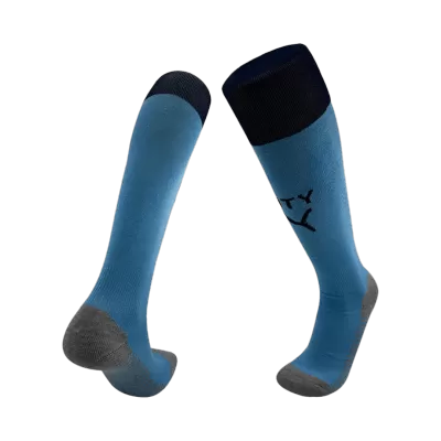 Manchester City Soccer Socks 2025/26 Home - Youth - ijersey