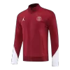 PSG Jacket Tracksuit 2025/26 - Red - ijersey