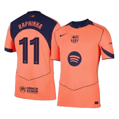 RAPHINHA #11 Barcelona Jersey 2025/26 Authentic Third - UCL - ijersey