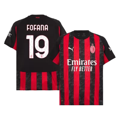 FOFANA #19 AC Milan Jersey 2025/26 Home - ijersey