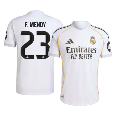 F.MENDY #23 Real Madrid Jersey 2025/26 Authentic Home - ijersey