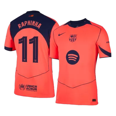 RAPHINHA #11 Barcelona Jersey 2025/26 Authentic Third - UCL - ijersey