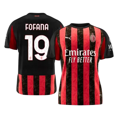 FOFANA #19 AC Milan Jersey 2025/26 Home - ijersey