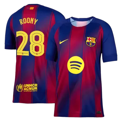 ROONY #28 Barcelona Jersey 2025/26 Home - UCL - ijersey
