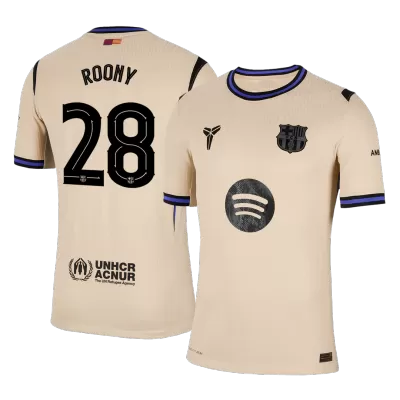 ROONY #28 Barcelona Jersey 2025/26 Player Version Away - UCL - ijersey