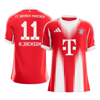N.JACKSON #11 Bayern Munich Jersey 2025/26 Home - ijersey