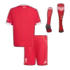 Youth Liverpool Jersey Whole Kit 2025/26 Home - ijersey