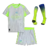 Youth Manchester City Jersey Whole Kit 2025/26 Third - ijersey