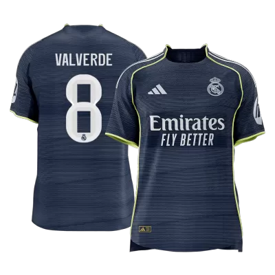 VALVERDE #8 Real Madrid Jersey 2025/26 Player Version Away - ijersey