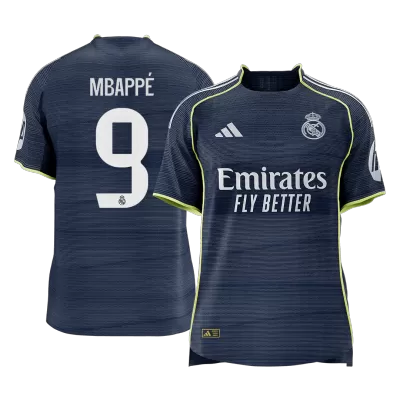 MBAPPÉ #9 Real Madrid Jersey 2025/26 Player Version Away - ijersey