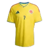 LUIS DíAZ #7 Colombia Jersey 2026 Home World Cup - ijersey