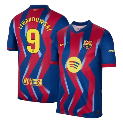 LEWANDOWSKI #9 Barcelona Jersey 2025/26 Fourth Away - ijersey