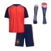 Youth Spain Jersey Whole Kit 2026 Home - ijersey