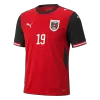 BAUMGARTNER #19 Austria Jersey 2026 Home World Cup - ijersey