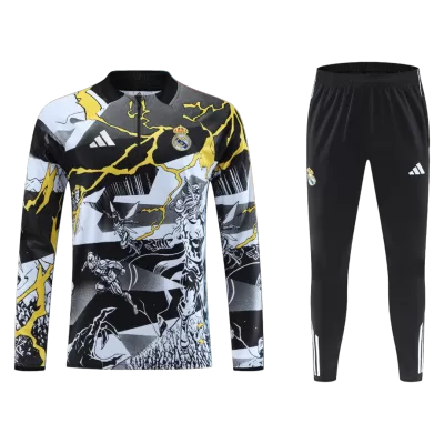 Real Madrid Tracksuit 2025/26 - Black - ijersey