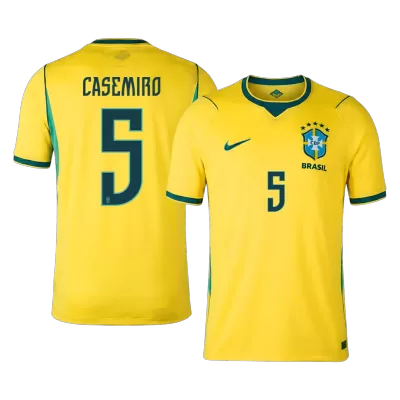 CASEMIRO #5 Brazil Jersey 2026 Home World Cup - ijersey