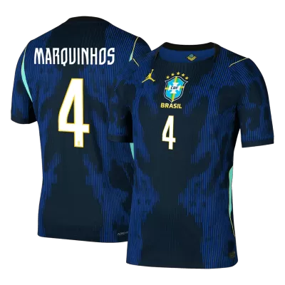 MARQUINHOS #4 Brazil Jersey 2026 Player Version Away World Cup - ijersey
