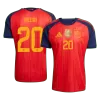 PEDRI #20 Spain Jersey 2026 Home World Cup Champion Edition - ijersey