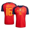 RODRIGO #16 Spain Jersey 2026 Home World Cup Champion Edition - ijersey
