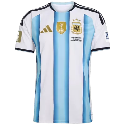 Argentina Jersey 2026 Player Version Home World Cup Final Match Edition (With Patches) - ijersey