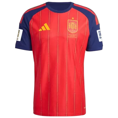 Spain Jersey 2026 Home World Cup Final Match Edition (With Patches) - ijersey