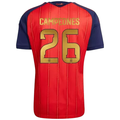 CAMPEONES #26 Spain Jersey 2026 Home World Cup - ijersey